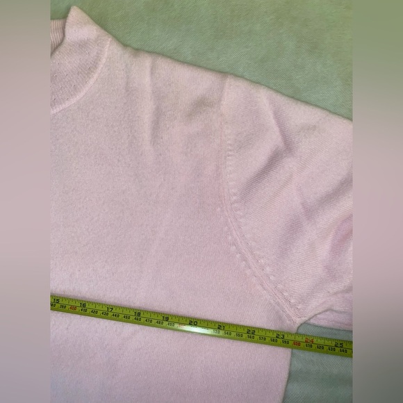 Pink Cowl Neck Sweater with Turtleneck Style - Picture 3 of 5